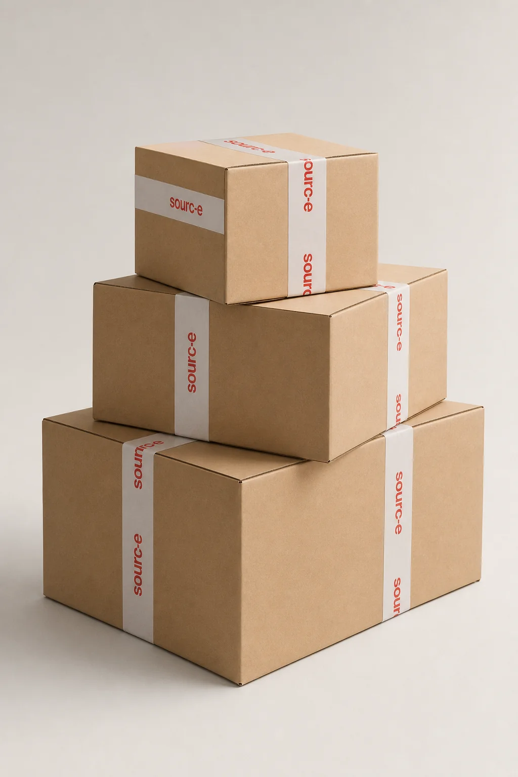 Gestapelte Kartons – Verpackungen
